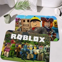 robloxes game floor carpet ins style soft bedroom floor house laundry room mat anti skid toilet rug