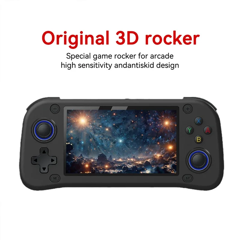 Фото Игровая консоль G28 Retro Handheld с системой Emuelec 4.7, 128 ГБ/64 ГБ, 3D-игры и 26 эмуляторов для PSP/PS1/N64/NES/SS RK3128 №4