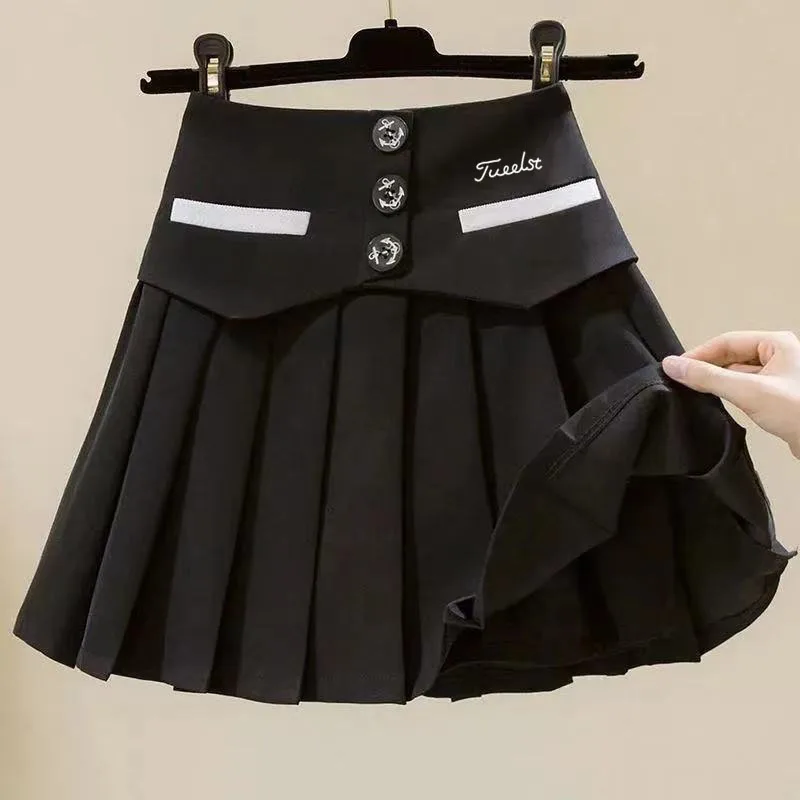 

Embroidery Women's Golf Clothing High Quality Golf Skirts High Waist Malbon Golf Shorts UTAA Women Fashion Casual Golf Wear