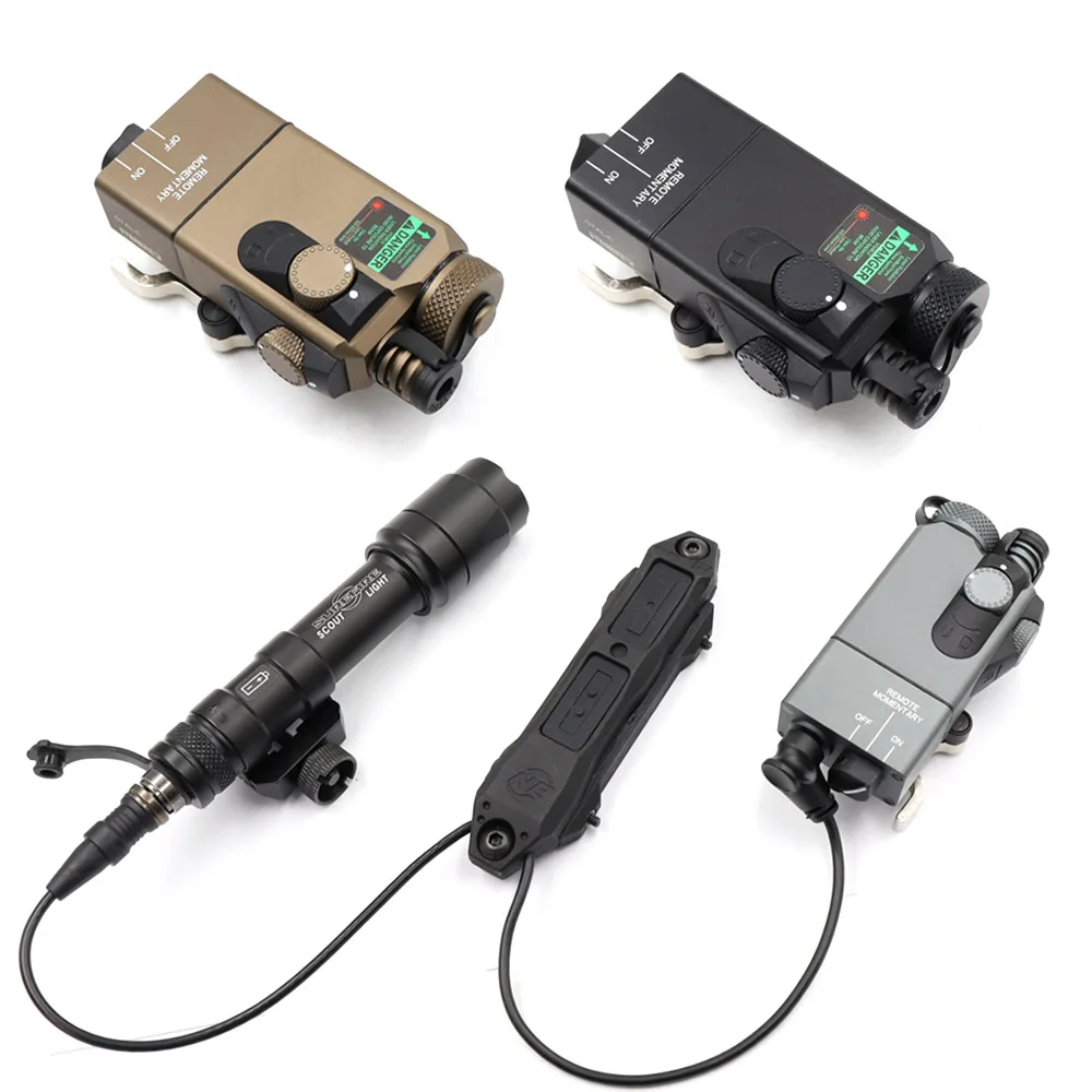 

SOTAC FREE Steiner OTAL-C M600 Flashlight With dual control switch suit offset aiming laser green laser sight Mount Accessories