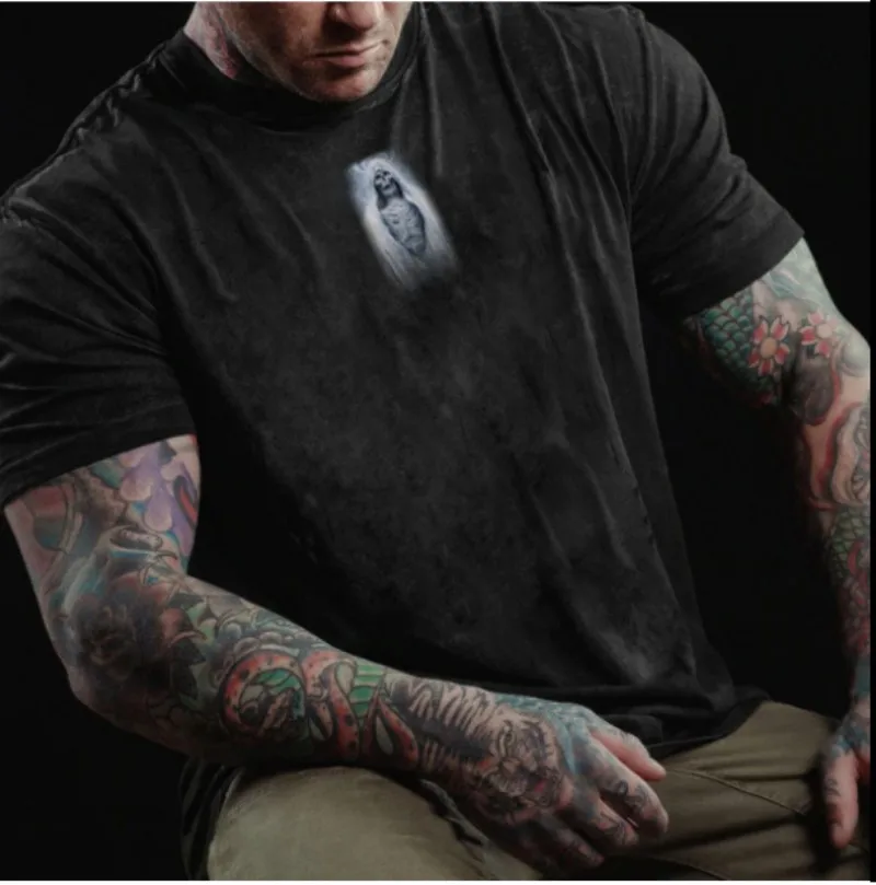 

Vintage T Shirts Summer Men Tees Designer Wednesday Oversized Grunge Style Clothing X Hunter 3D Printing Fashion Gym