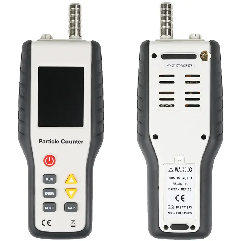 Фото HTI HT-9600 PM2.5 Детектор частиц Детектор загрязнения воздуха Счетчик частиц пыли Измеритель частиц пыли 2,8 дюйма ЖК-дисплей №2
