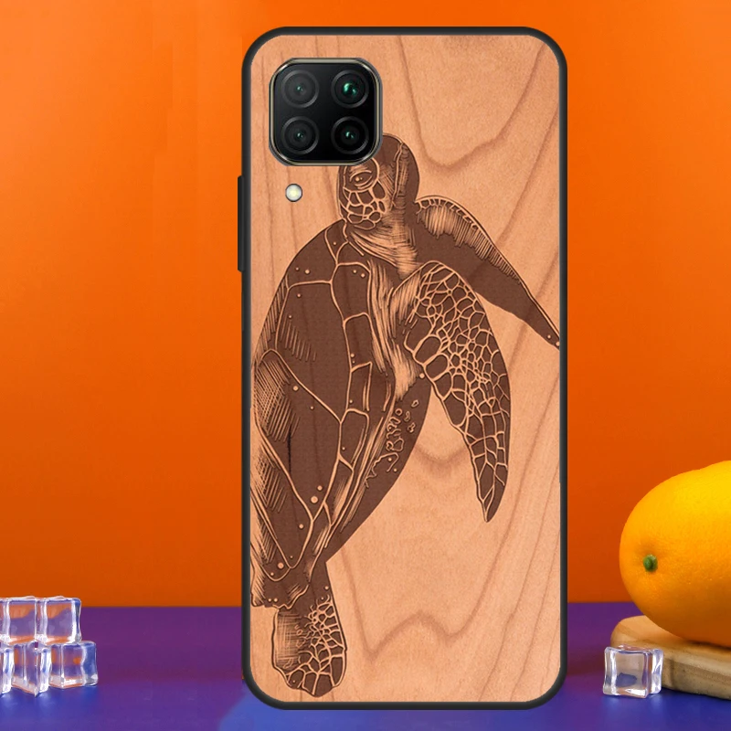 Фото Черепаховый узор для Huawei Nova 7i 8i 11i 12i 12s 9 10 SE Y91 Y90 Y60 Y70 Y72 Y61 P30 P40 Lite P60 Pro Чехол №2