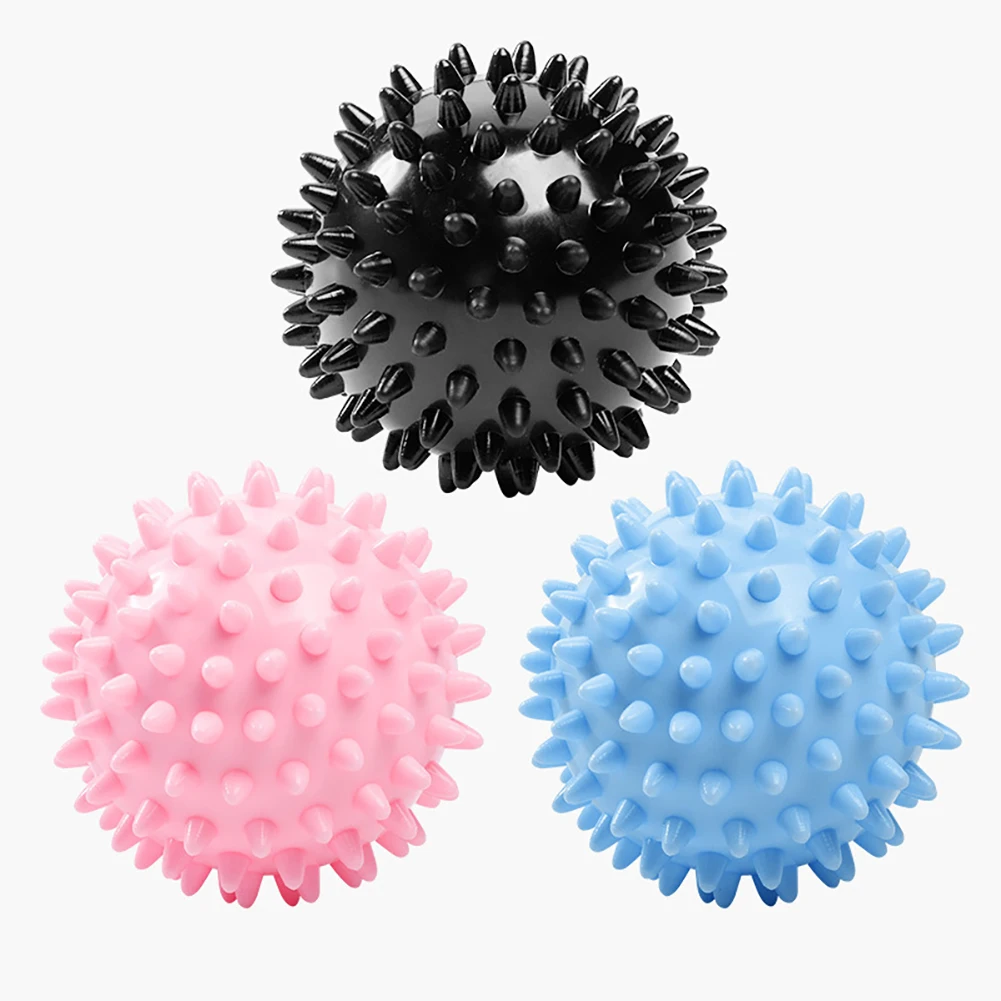 

6cm PVC Yoga Massage Ball Fitness Muscle Relaxation Spike Fascia Ball Feet Plantar Pain Body Stress Relief Exercise Balls