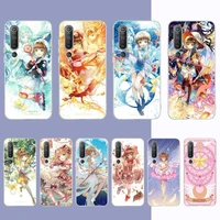 card captor sakura phone case for samsung s21 a10 for redmi note 7 9 for huawei p30pro honor 8x 10i cover
