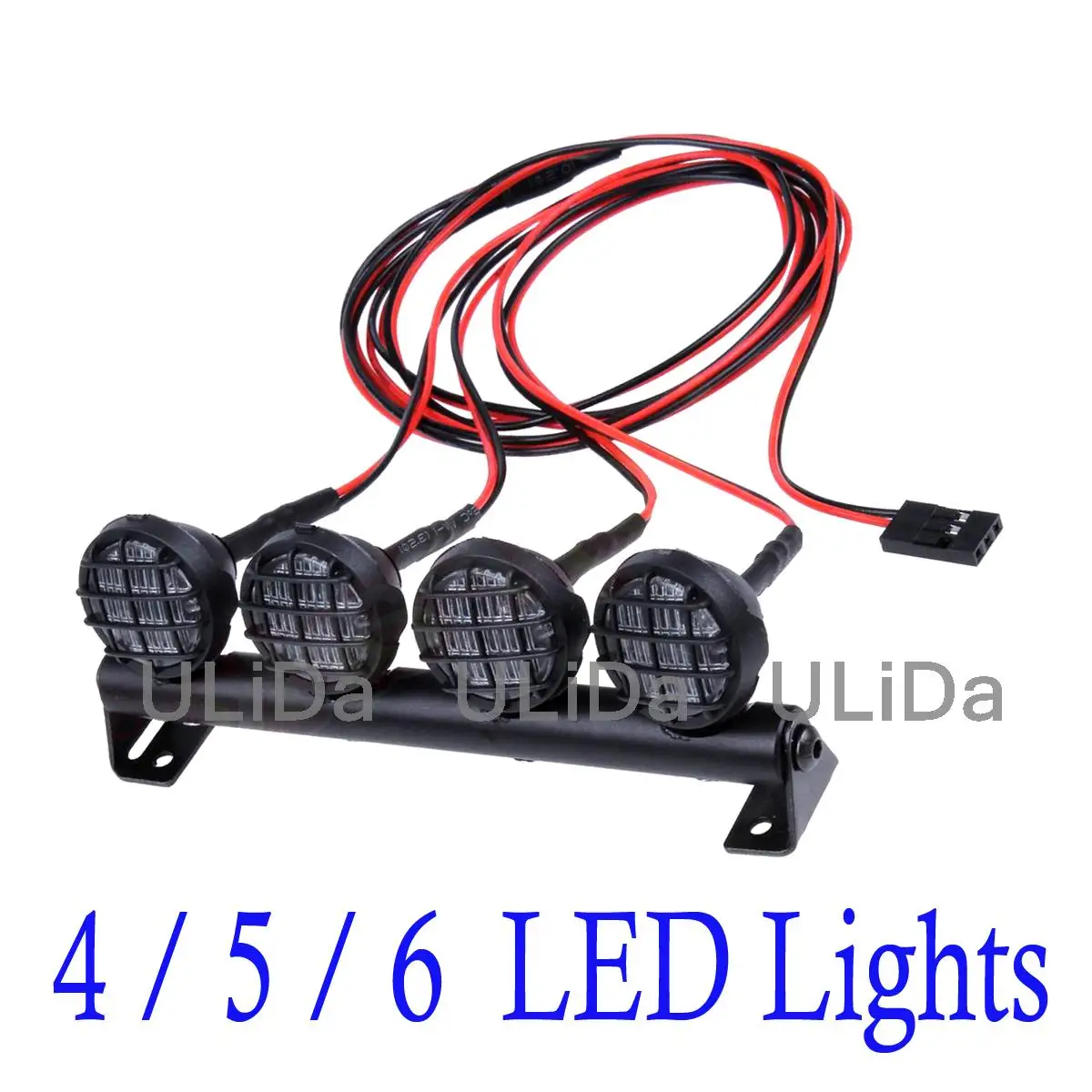

Multi-function Bright LED Light Lamp Bar for 1/10 1/8 RC Model Car RC Crawler Monster Truck