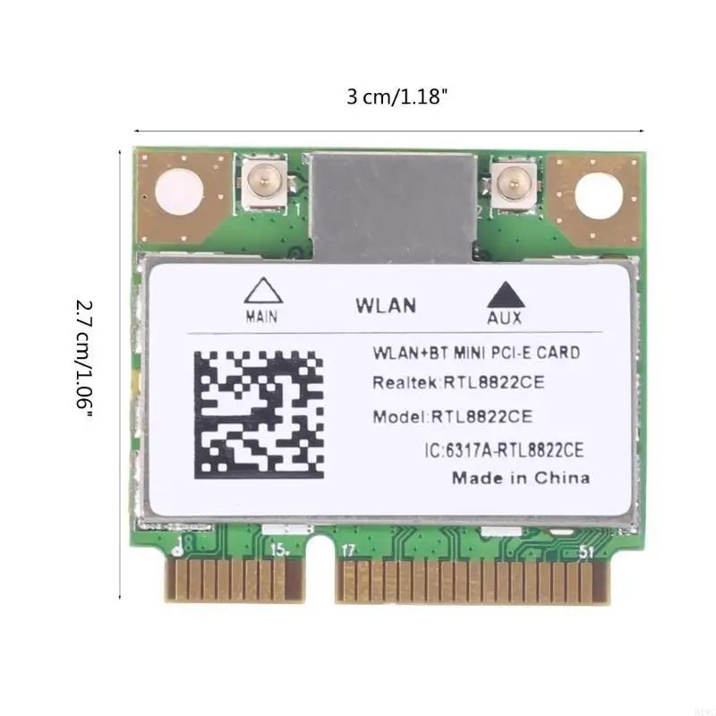 Bluetooth-совместимая карта Wi-Fi 5.0 802.11AC со скоростью 1200 Мбитс для настольных ноутбуков (art.: 3920d4d0ba94f) - 3920d4d0ba94f
