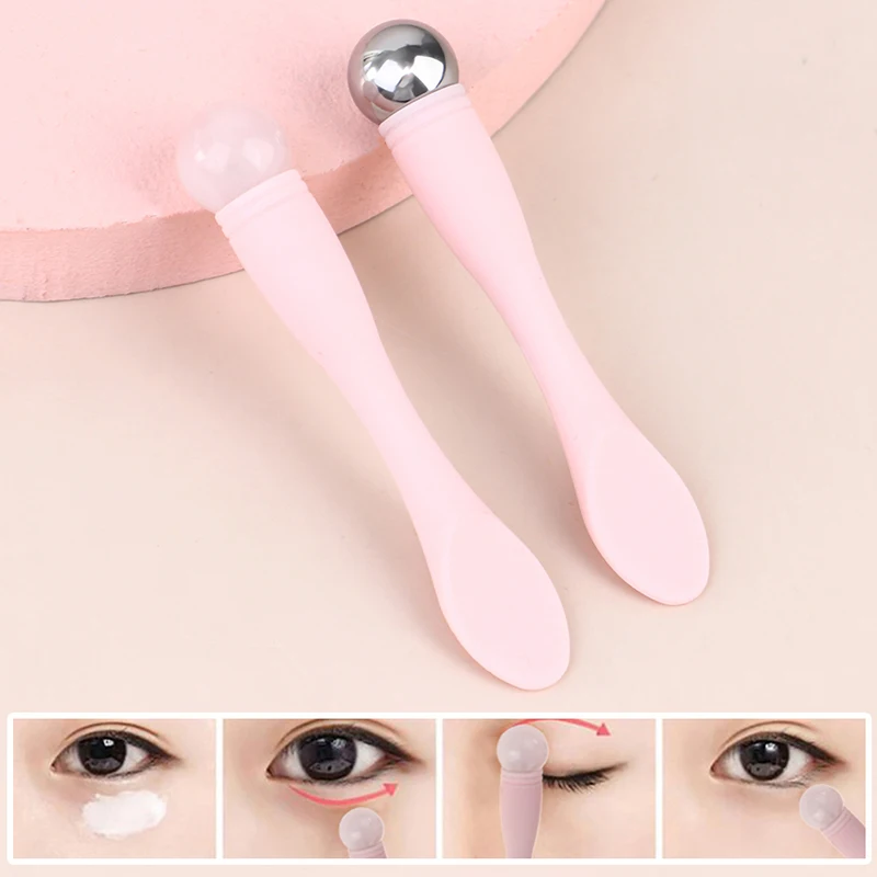 

Anti Wrinkle Eye Cream Applicator Mixing Spatulas Preminum Metal Face Mask Spoon Sticks Eye Cream Massage Sticks Beauty Scoop