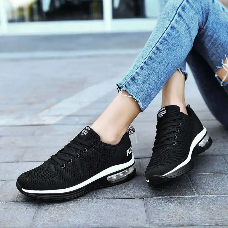 

Running Shoes Ladies Socks Sports Shoes For Women Plateforme Women's Shoes Sneakers Original Tennis Woman Sport Net Tennis Gray