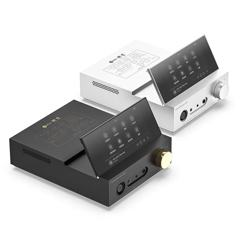 SHANLING EM7 Android 10 универсальный настольный музыкальный плеер AMP/DAC ES9038Pro чип усилитель