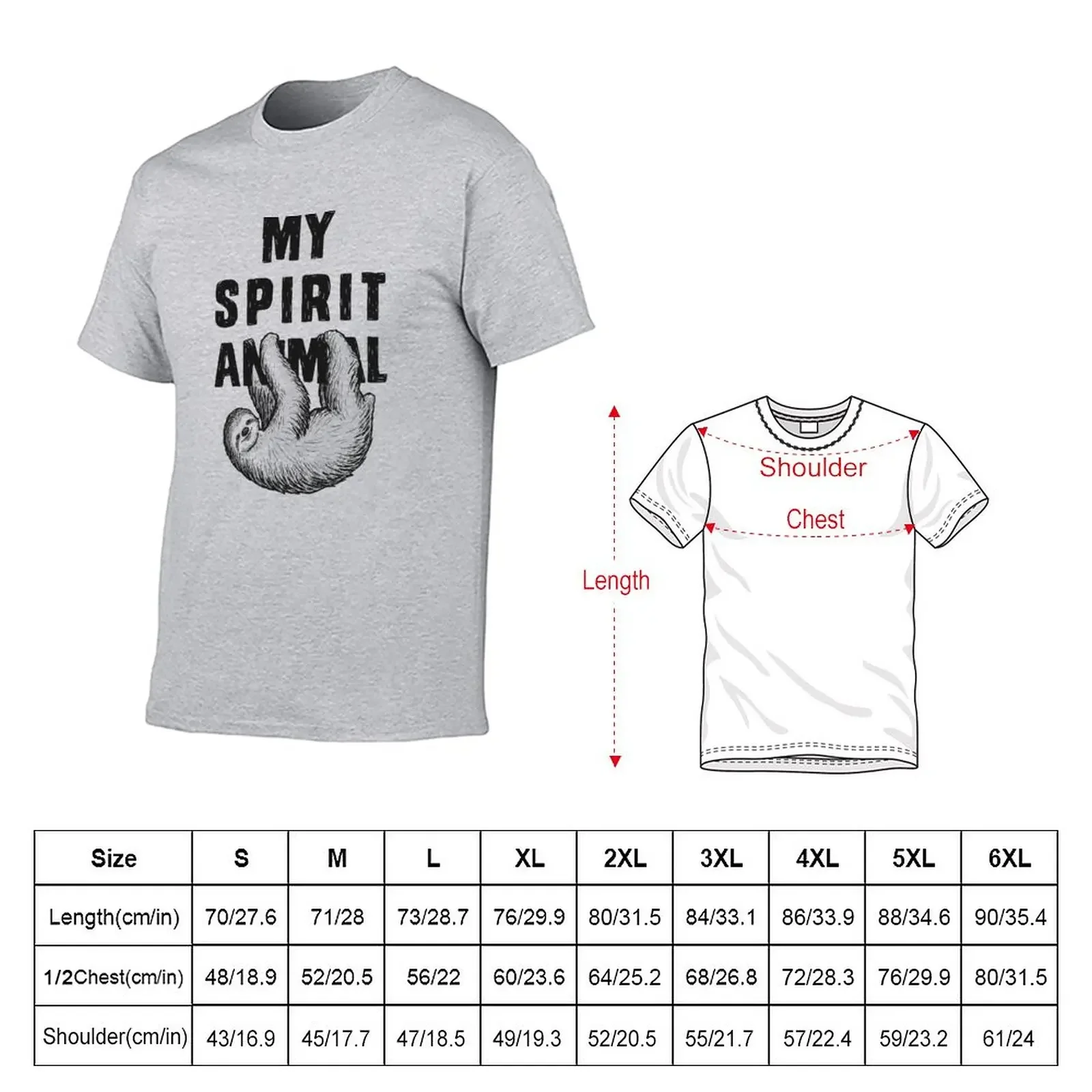 Новая футболка Sloth-My Spirit Animal летние топы с рисунком винтажная мужская одежда