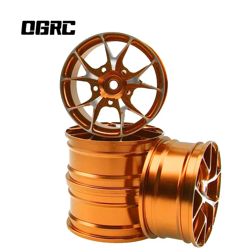 

OGRC 12 мм Металлические шестигранные втулки 1/10 RC Дрифт гоночный колесный обод для HSP Tamiya Kyosho RedCat Sakura WLtoys универсальные 1/10 RC весы