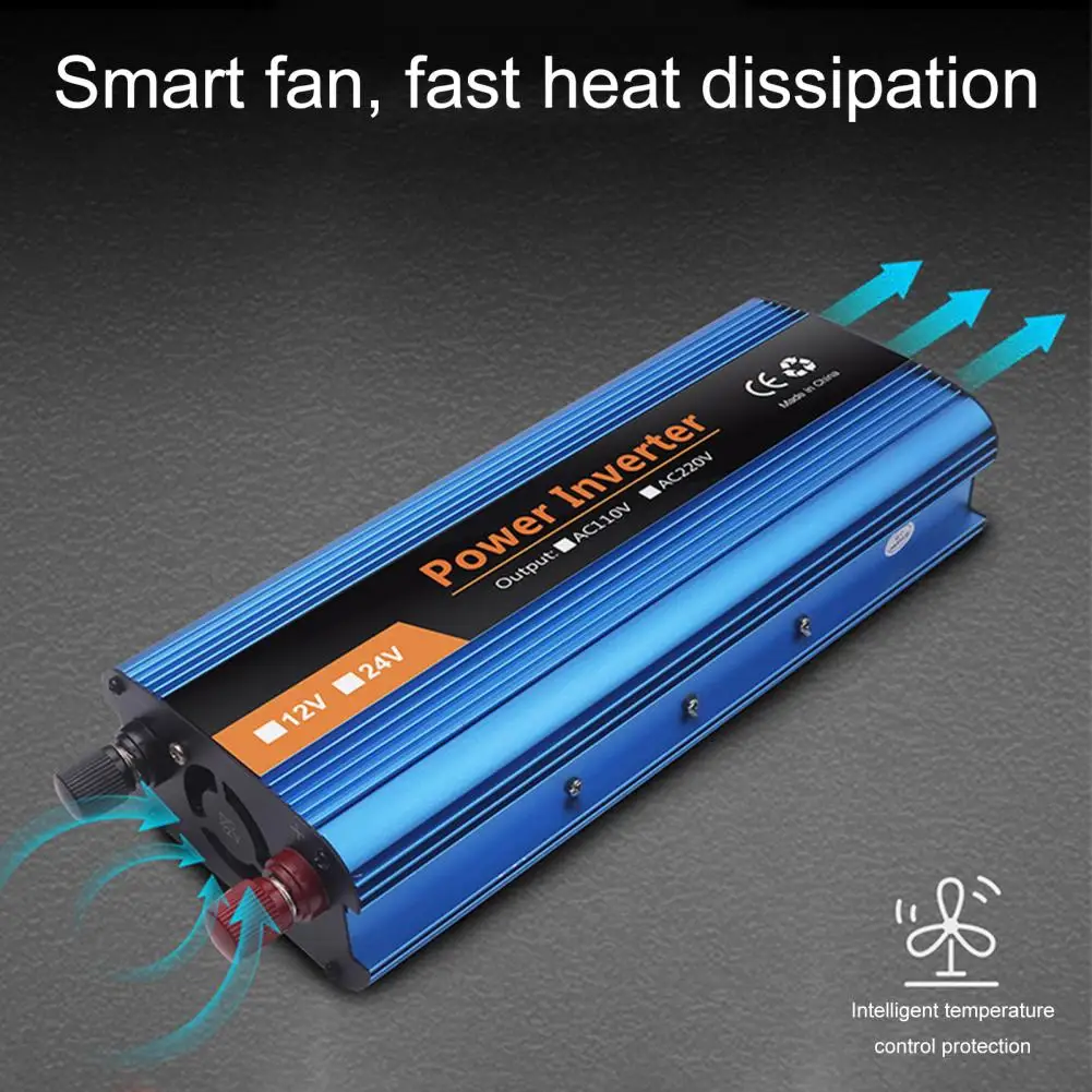 

5000 Вт инвертор синусоидальной волны, автомобильный инвертор, трансформатор напряжения постоянного тока 12 В 24 В переменного тока 110 В 220 В, пр...