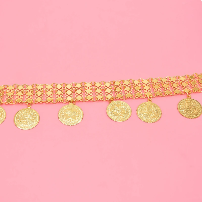 Coin Women Shoulder Chains Golden Indian Statement Tassel Gypsy Body Jewelry Charms Bohemian Ethnic Shoulder Chains Female