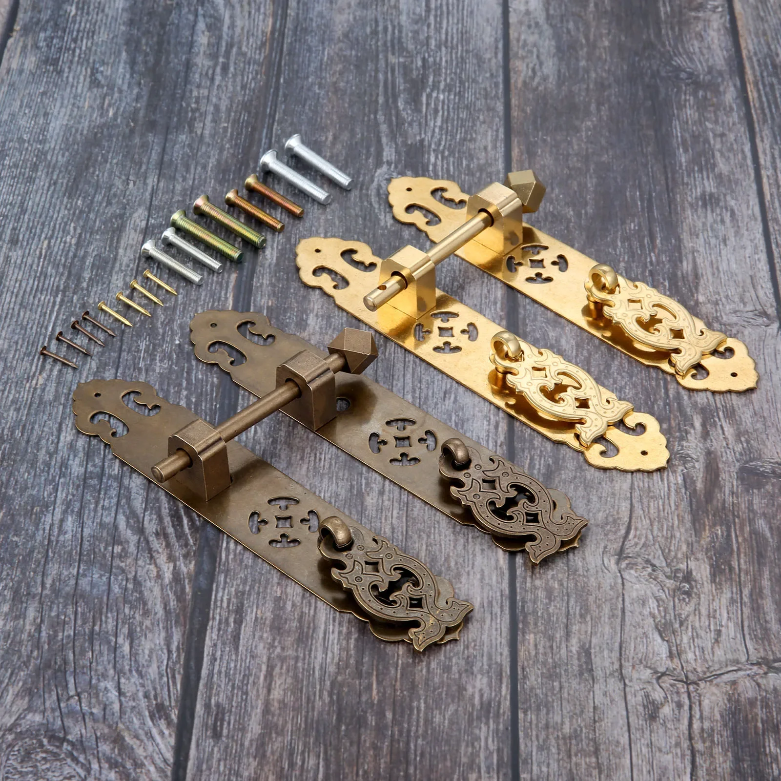 1 пара китайской антикварной мебельной ручки классический книжный шкаф ручка из