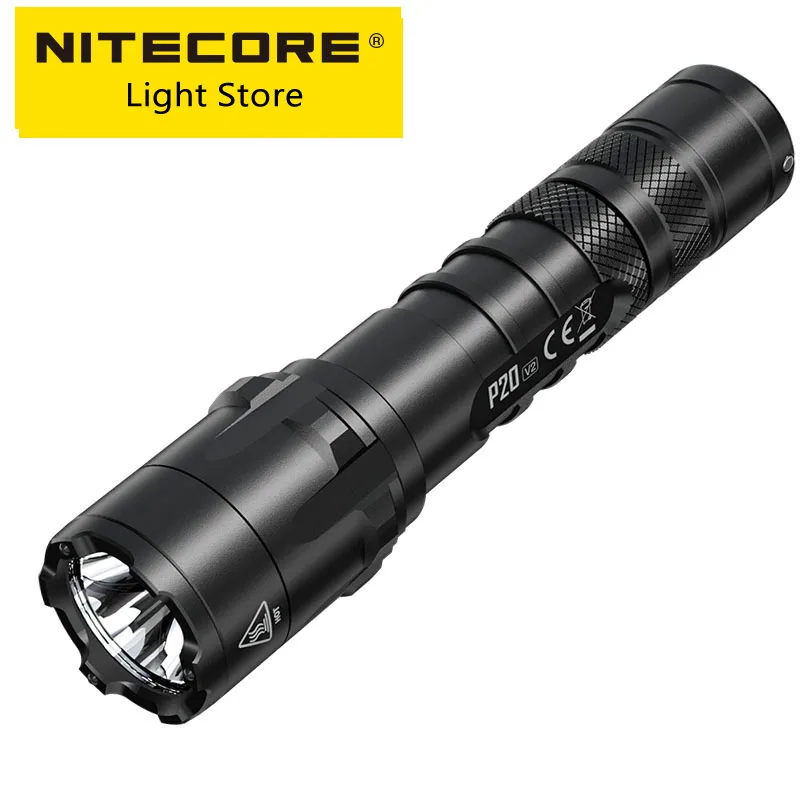 Оригинальная прочная светодиодная вспышка NITECORE P20 v2 3500 лм мгновенсветодиодный