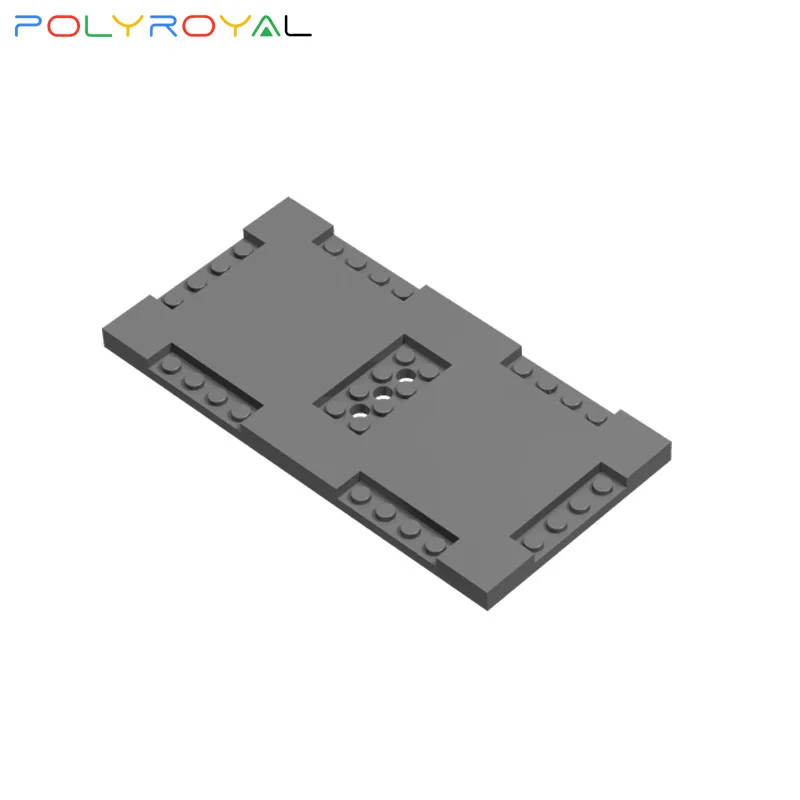 Строительные блоки POLYROYAL, строительный пол, 8x16 дюймов, 1 шт., детали MOC, креативная развивающая игрушка для детей, 71772