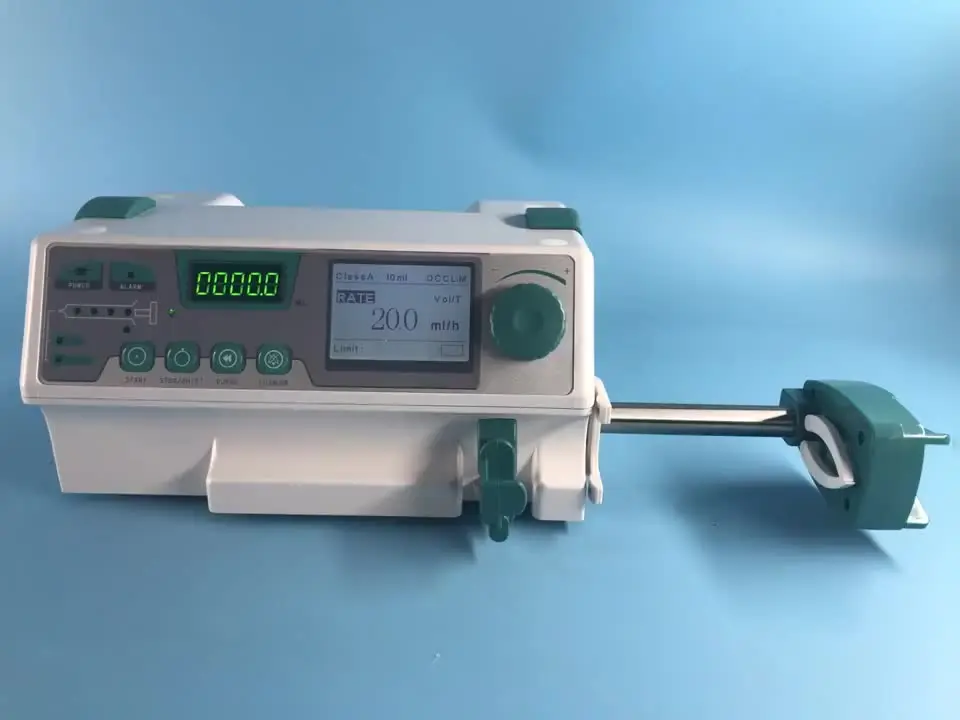 

2022 CE approved syringe pump with Drug store