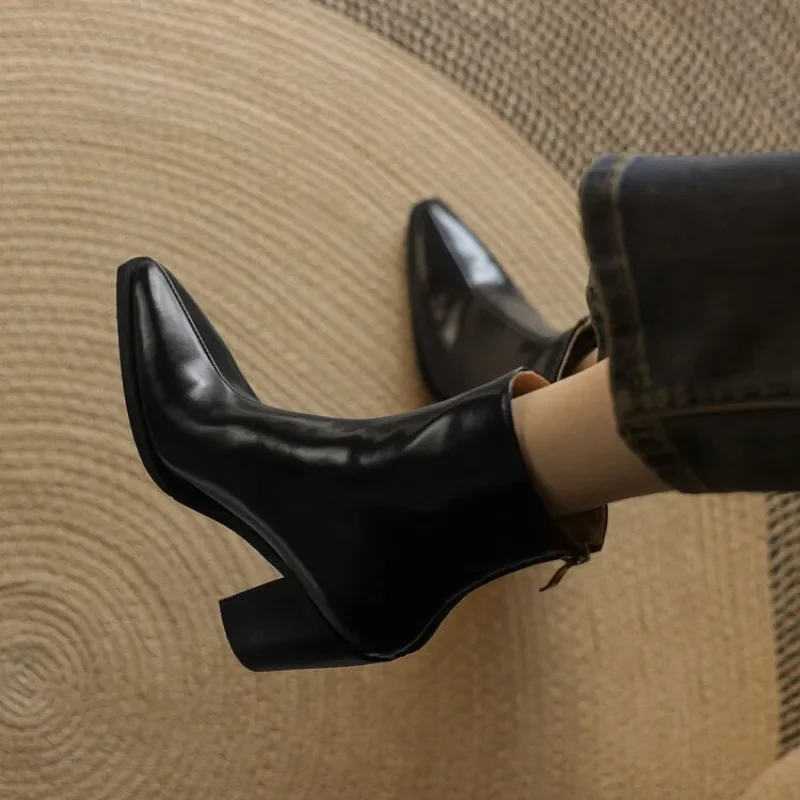 Высококачественная осенне-зимняя женская обувь модные женские ботинки на