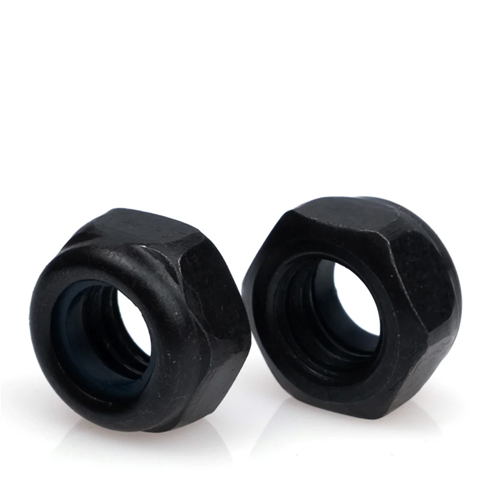 Самозакрепляющиеся гайки М2-М12 черные оцинкованные