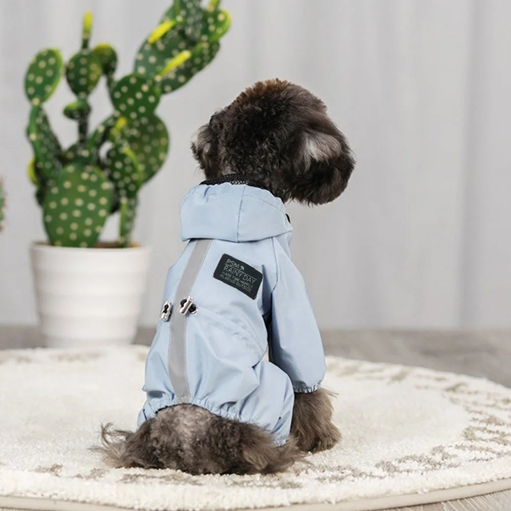 

Pet Raincoat Practical Dog Jackets Large Dogs Useful Cats Apparel Comfy Hoodie Puppy Waterproof Clothes