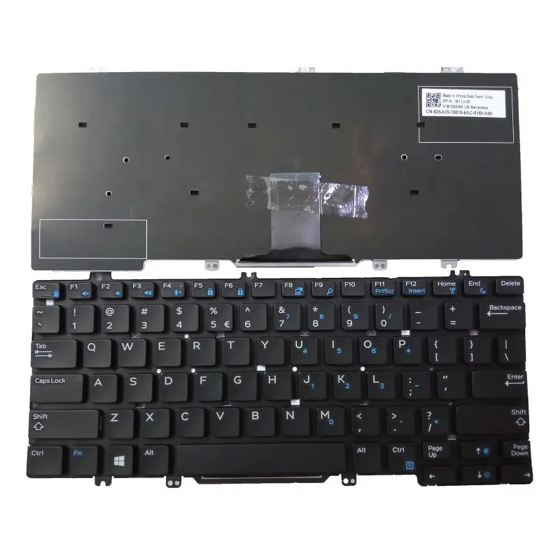 

New US Keyboard for DELL e5280 e7280 5280 5288 5289 7290 7380 BLACK For win 8 US
