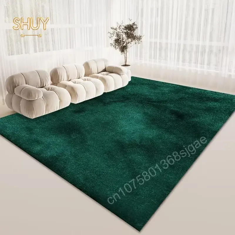 Зеленый ковер в американском стиле для гостиной спальни большой коврик пола