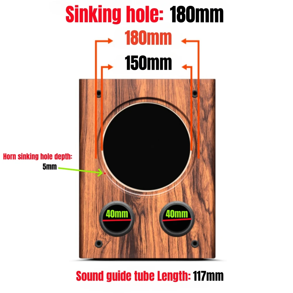 Модификация аудио автомобиля сделай сам пустой сабвуфер 6 5 дюйма колонка корпус