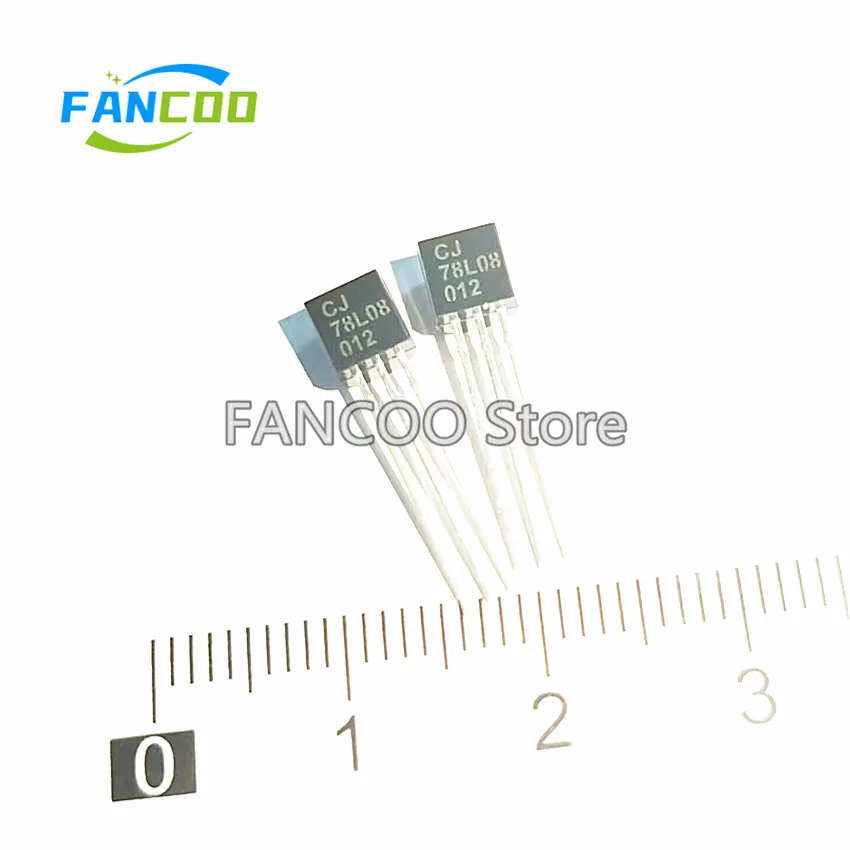 10 шт. 78L08 TO-92 CJ78L08 3% TO-92 оригинальная медная ножка транзистора 625 МВт 8 в ма