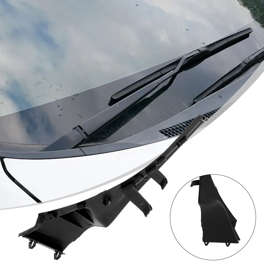 

New Cowl Cover 66895-5BC0A 66895-9UA0A Auto Parts Black Direct Fit Easy Installation Front Wind Deflector Plastic