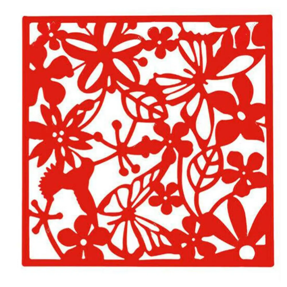 

12pcs Hanging Room Divider Hollow Flower Screen Partition Divider Bed Room Curtain Decoration Screen Partitions DIY Art Decor