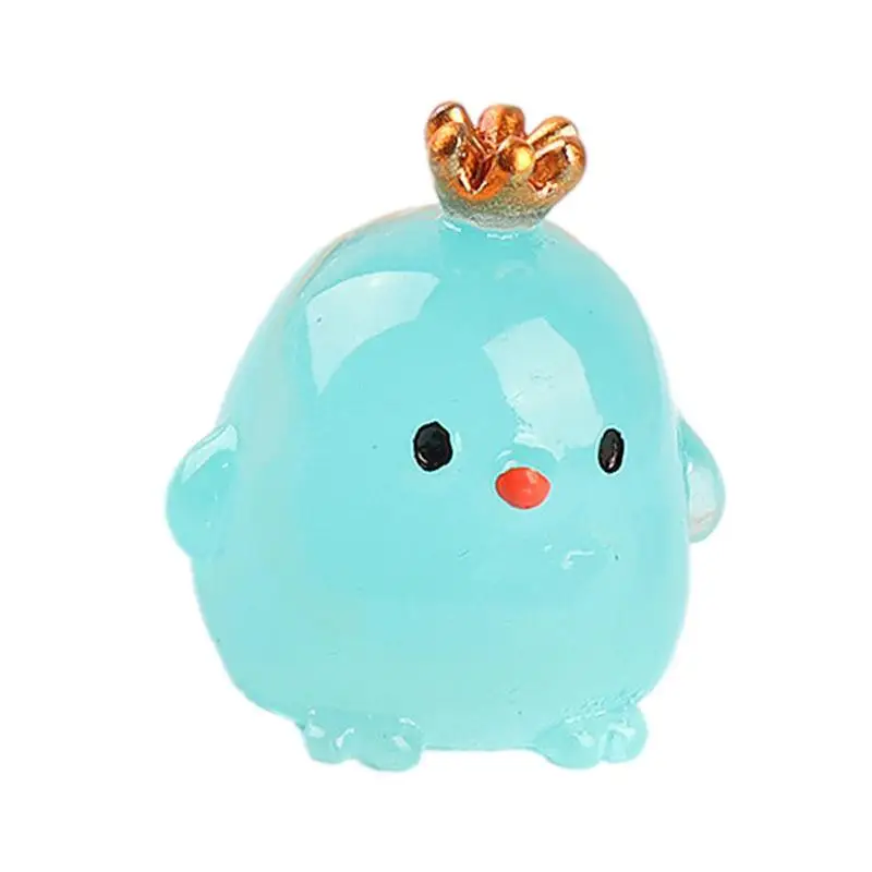 

Resin Ducks Tiny Resin Ducks Tiny Ducks With Glowing Design Sunscreen Non-degumming For Garden Children's Room Car Dashboard