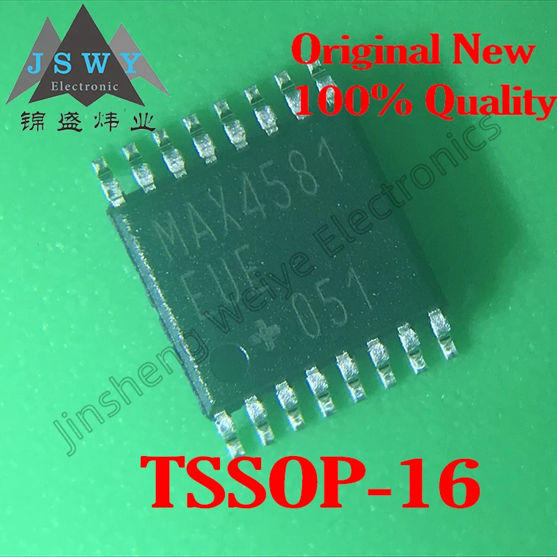 

10PCS MAX4581EUE MAX4581 TSSOP16 2V-12V 0.001MA multiplex switch IC 100% new original product