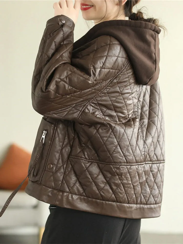 Max LuLu 2022 зимние плотные пальто женские модные свободные Стеганые Куртки из