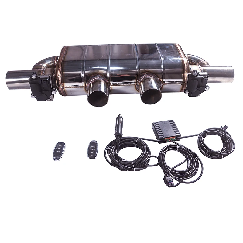 2 0 5 3 0-дюймовый выхлопной Т-образный глушитель с двойным входом двойной выход