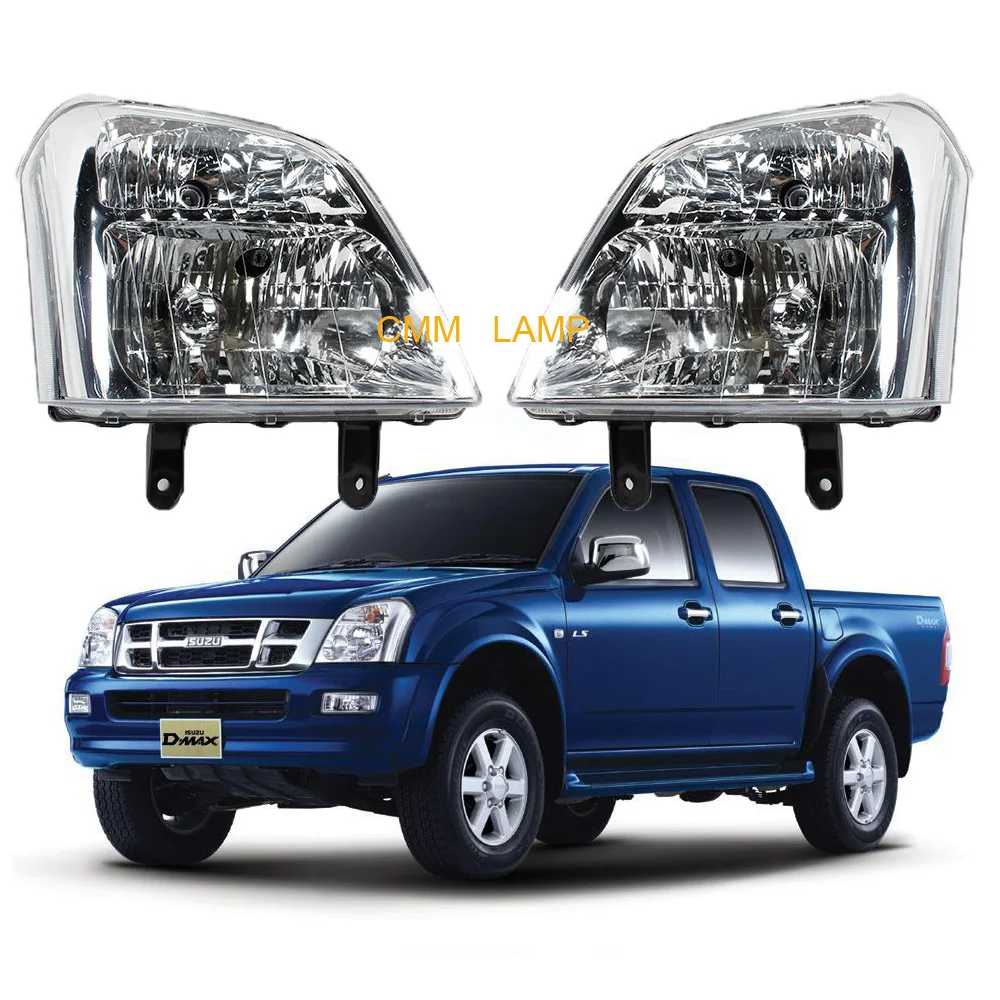 

1 PCS Front Head Lamp Light Fits Isuzu D-Max Dmax Spark Cab V-Cross 2003