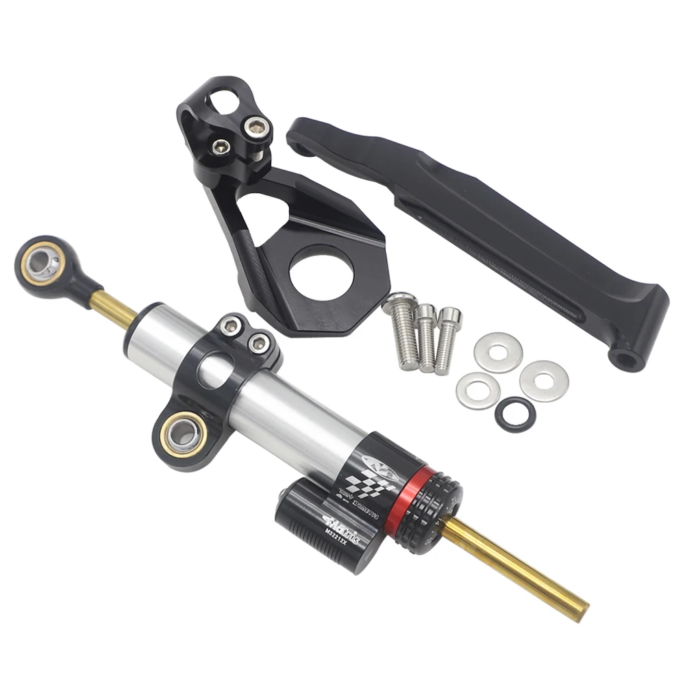 

Регулируемый рулевой стабилизатор для мотоцикла Honda CBR600RR, алюминиевый кронштейн демпфера, монтажный комплект CBR 600RR CBR 600RR 2005-2006