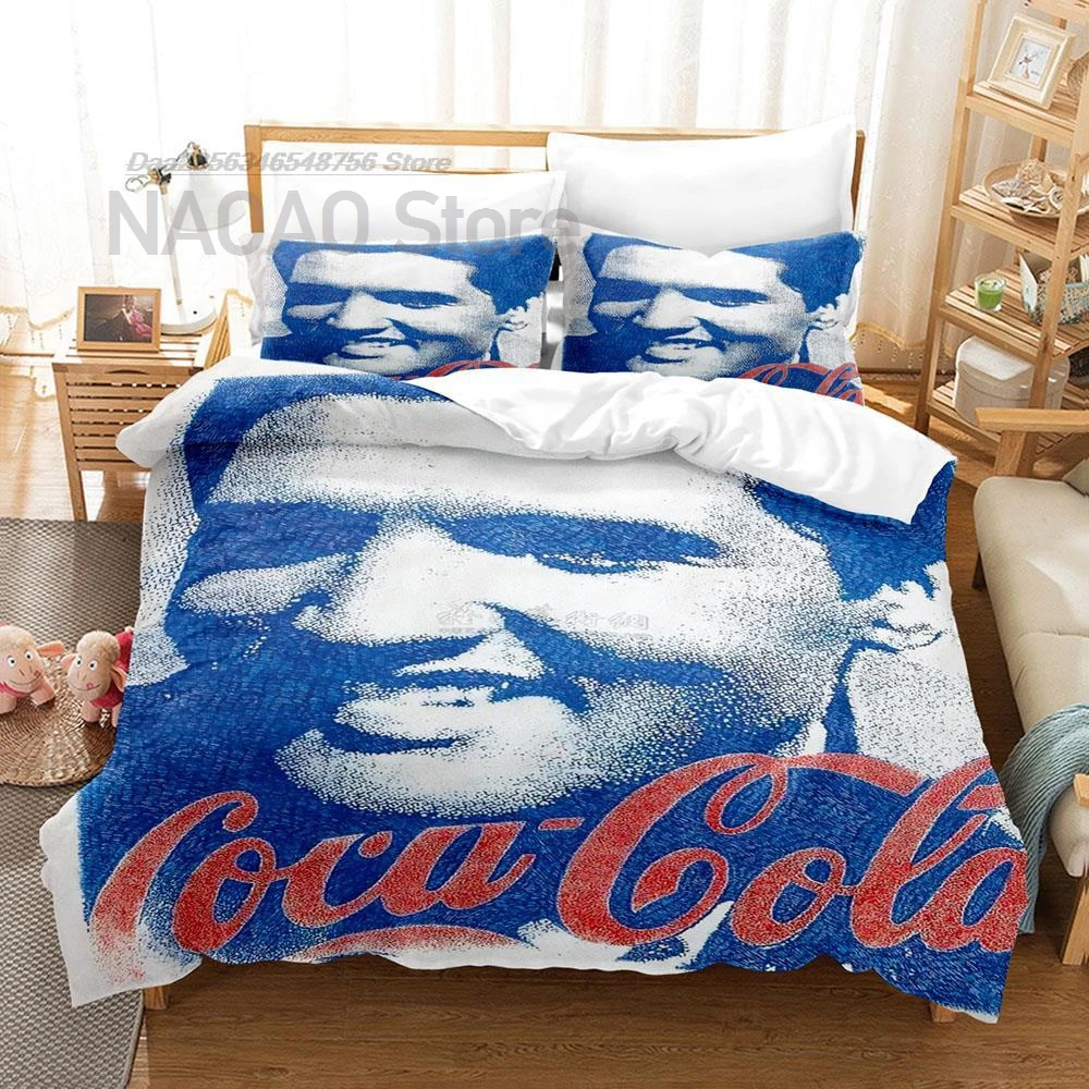 

Elvis Presley Bedding Set Single Twin Full Queen King Size Bed Set Aldult Kid Bedroom Duvetcover Sets 3D Print The King Hot Sale