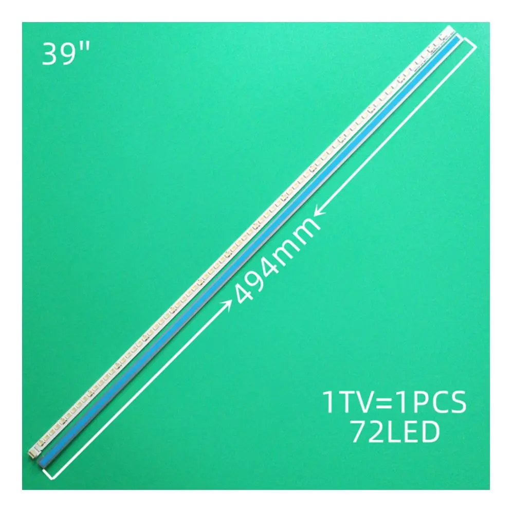 

494mm LED Strip Light 72 Lamps T52M390354AI1ET13T35_Rev1.0 for TCL L39F2560/L39F2550E LE39D8800