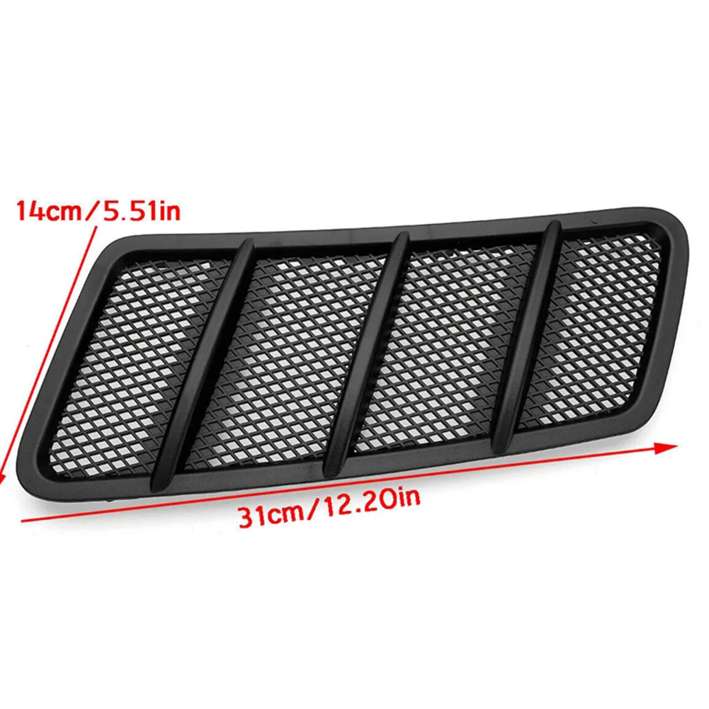 

Grille Hood Hood Vent Grille (166 Hood Air Outlet) 1668800105 2pcs Air Vent Grille Cover Black Car Accessories