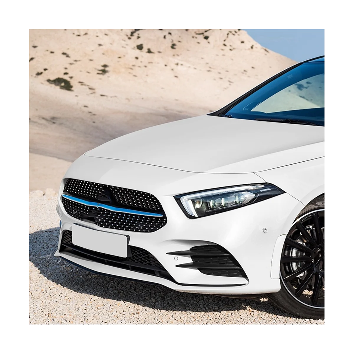 Передний бампер левый и правый наружный корпус решетки радиатора 1778858300 1778858400 для