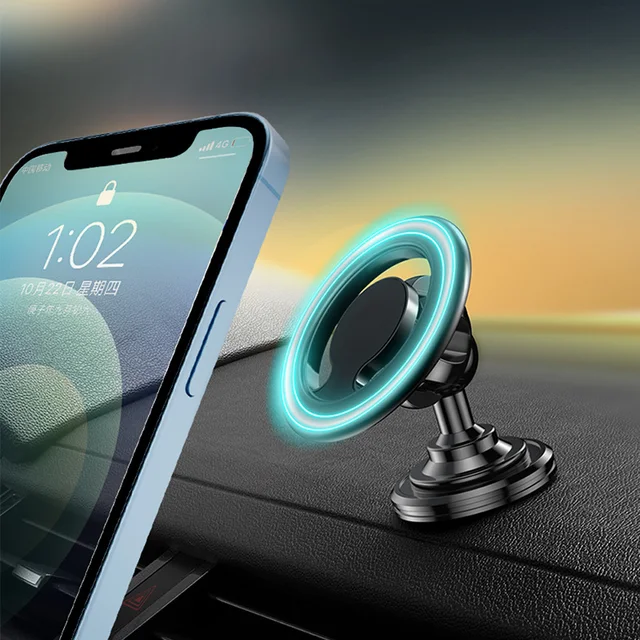 Magnetic Car Cell Phone Holder for Xiaomi Xiaomi 13 Iphone 14 Pro Max Universal Smartphone Support GPS Bracket for Magsafe 2