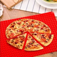 2022 silicone multifunctional bbq pizza mat pyramid microwave oven baking placemat tray sheet kitchen baking tools bakeware moul