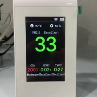 indoor air quality monitor co2 carbon dioxide meter with temperature humidity sensor pm2 5 formaldehyde