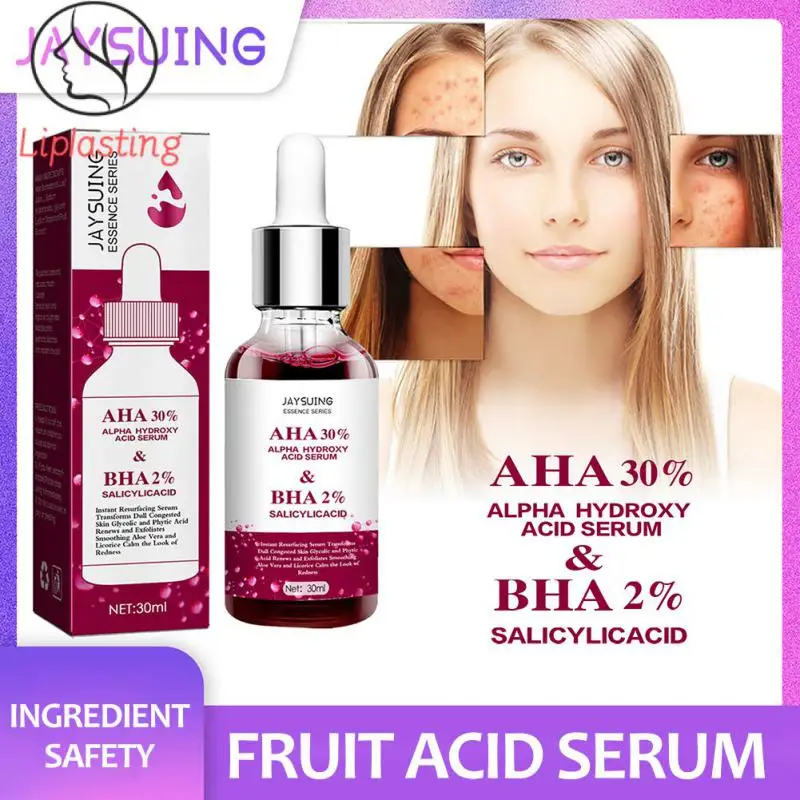 

Раствор для пилинга с фруктовыми кислотными экстрактами, снимает сухость, осветляет кожу, антипилинговый раствор, не жирный, для ухода за кожей девочек