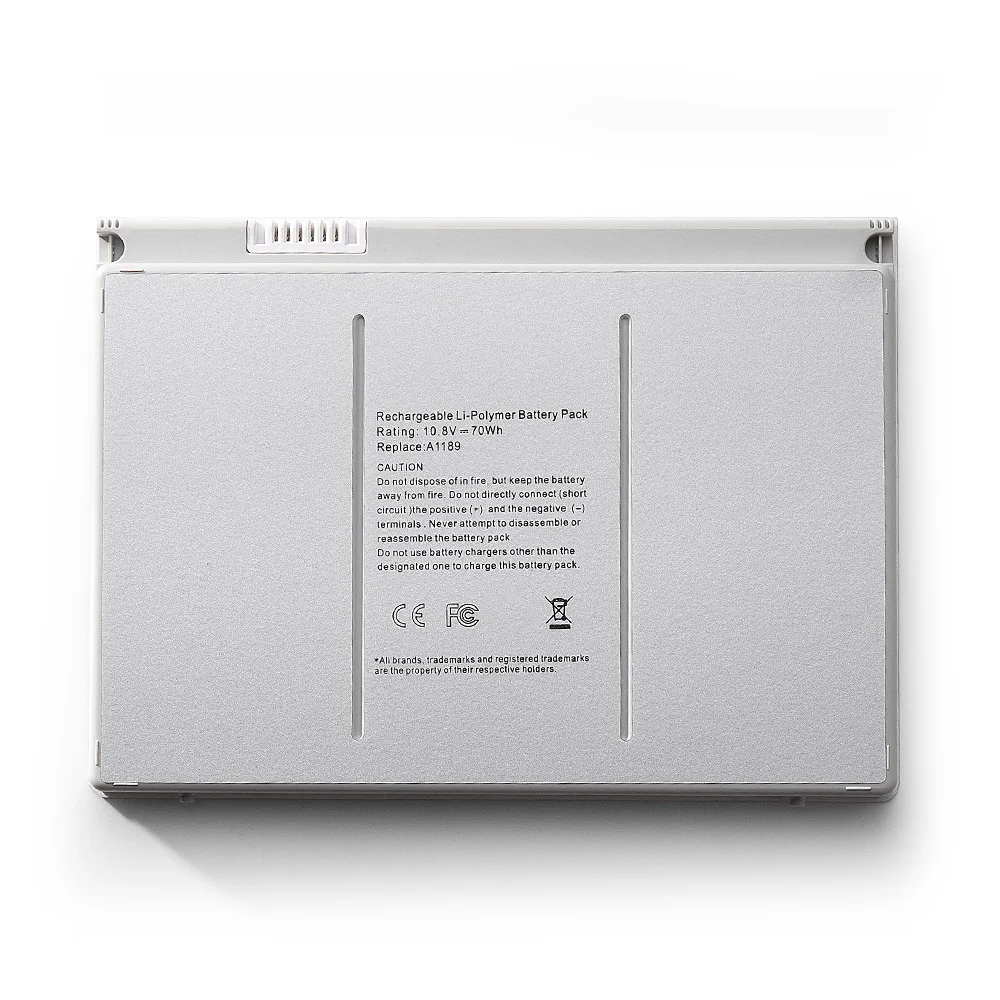 Фото Аккумулятор A1189 70Wh 10.8V для Apple MacBook Pro 17