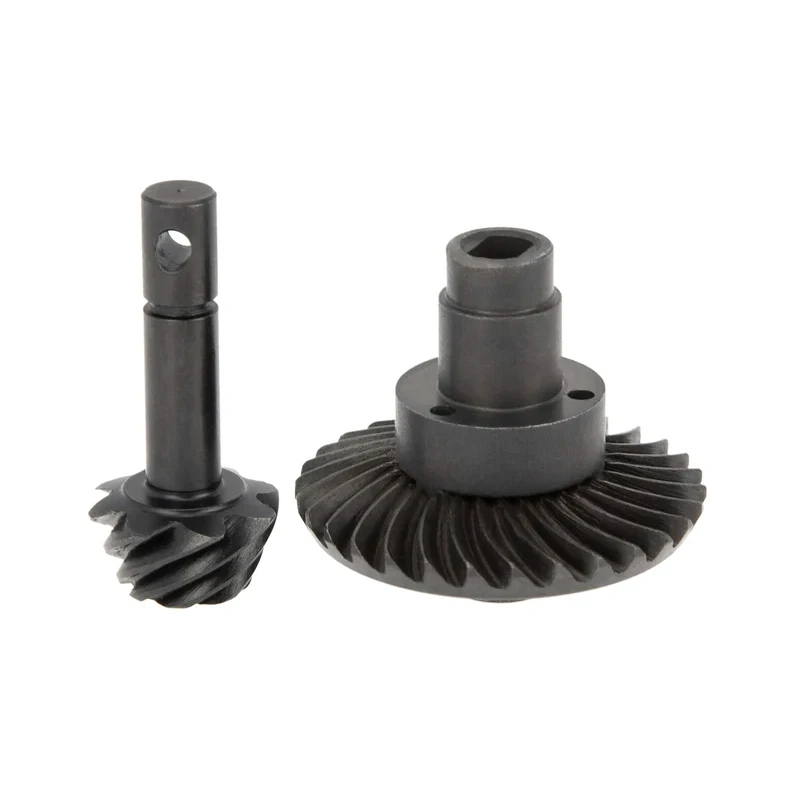 Roda Gigi Bevel Loker Balap 8/24/27/30T Spiral Baja Poros Belakang Depan для Axial SCX10 II III Capr