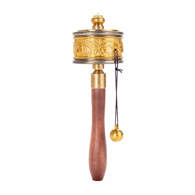 19 5 см латунный/серебряный сплав медь Tranic буддистские четкие шесть слов Писания