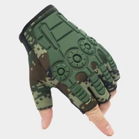 outdoor combat half finger gloves fingerless gloves for motorbike military tactical hunting cycling mens clothing accessories