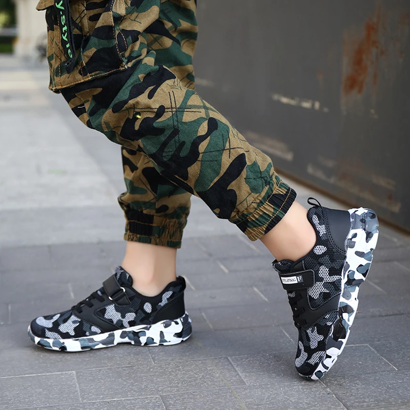 SENAGE Summer Mesh Breathable Boys Running Shoes Kids Sport Shoes Non-slip Comfortable for Girls Sneakers Outdoor Basket Sneaker